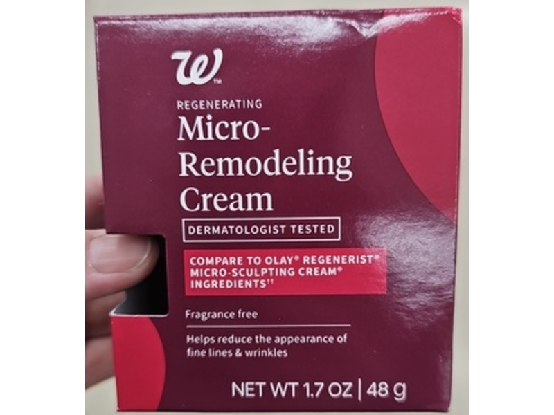 Walgreens Micro Remodeling Cream, 1.7 fl oz/48 g