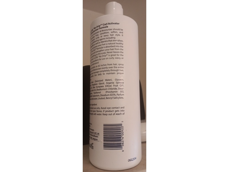 Luster's SCurl No Drip Curl Activator Moisturizer, 32 fl oz/946 mL