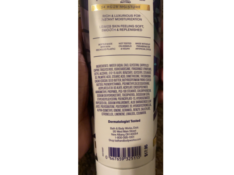 Bath & Body Works Ultimate Hydration Body Cream, Butterfly, 8 oz/226 g, 2 Count