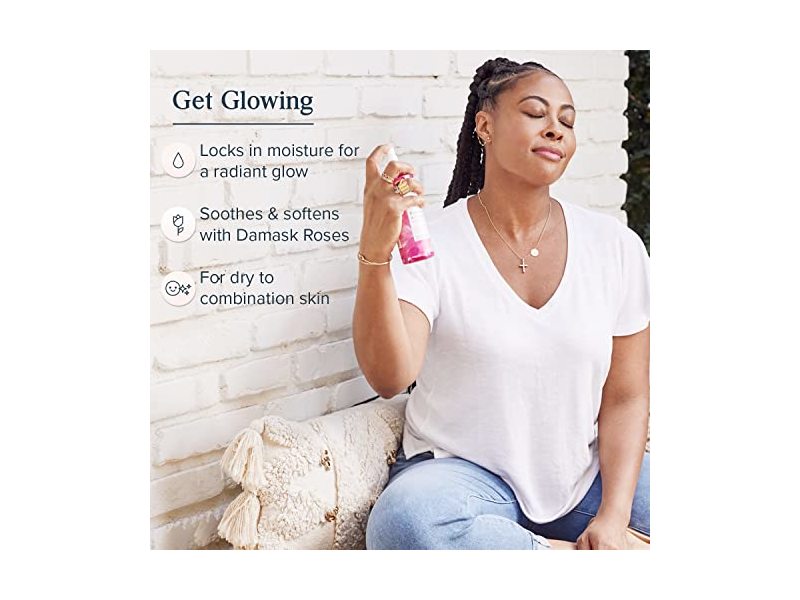 Heritage Store Rosewater & Glycerin Hydrating Facial Mist, (12oz)