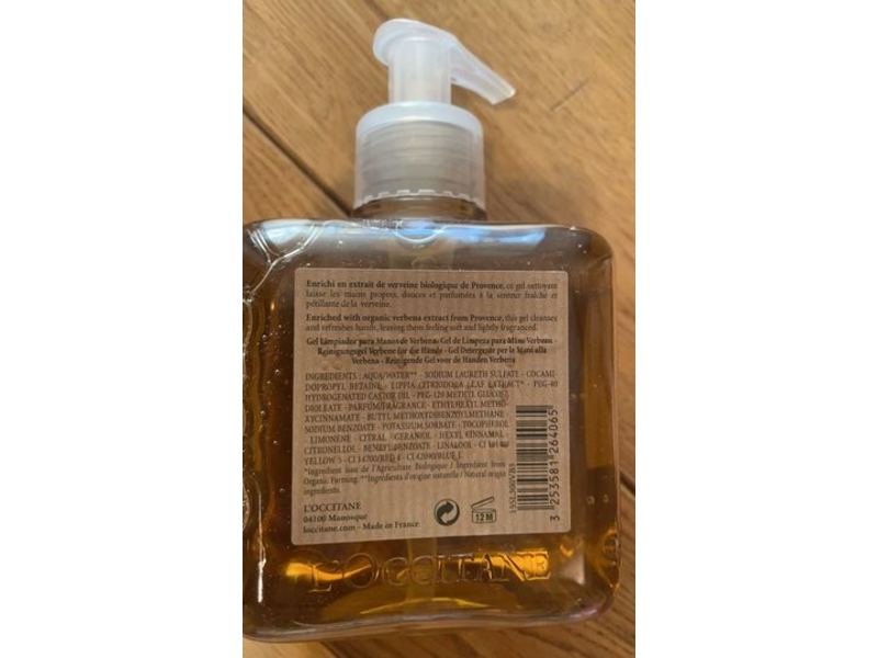 L'Occitane En Provence Verveine Cleansing Hand Wash, 10.1 fl oz / 300 ml