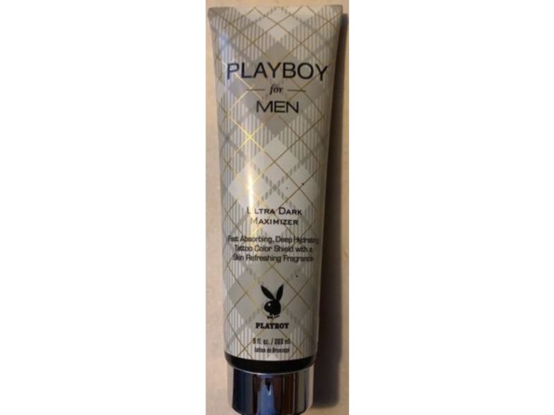 Playboy For Men Ultra Dark Maximizer Tanning Lotion, 0.75 fl oz/22 mL