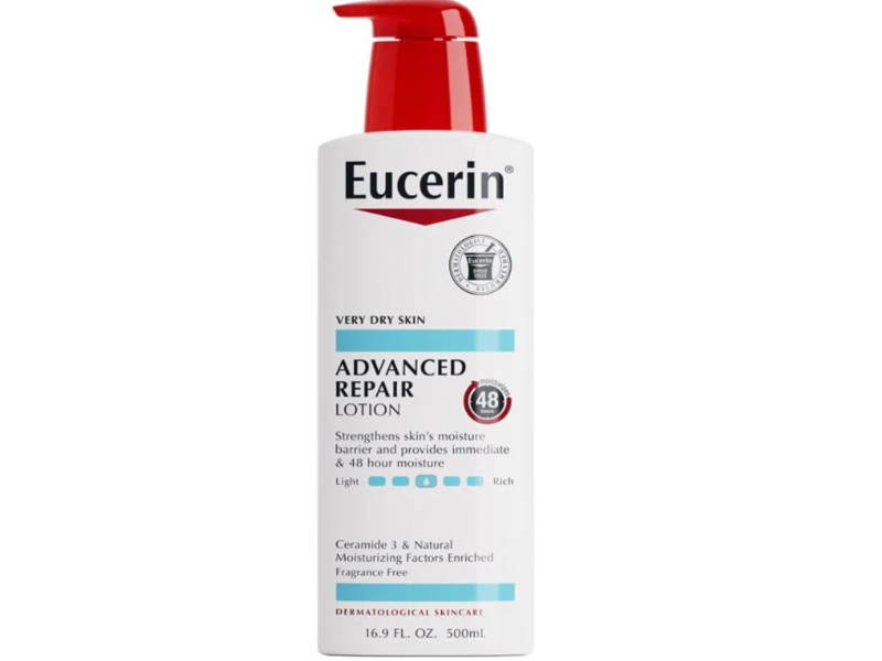 Eucerin Advanced Repair Lotion, 16.9 oz/500 mL