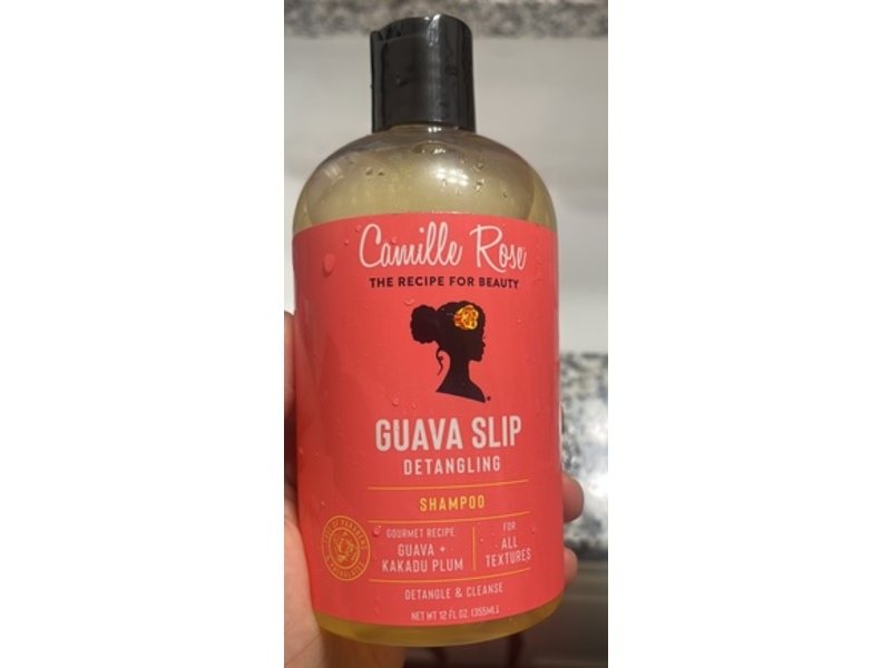 Camille Rose Detangling Shampoo, Guava Slip, 12 fl oz/355 mL