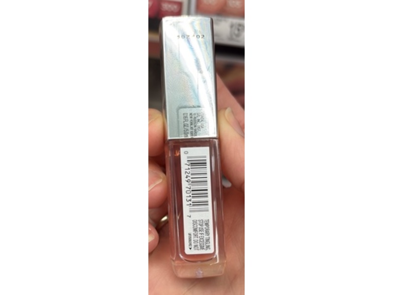 L'Oreal Paris Plump Ambition PH Hyaluron Lip Oil, pH Rose 020, 0.16 fl oz/5 mL