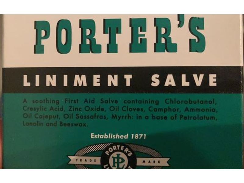 Porter's Liniment Salve, 2 oz