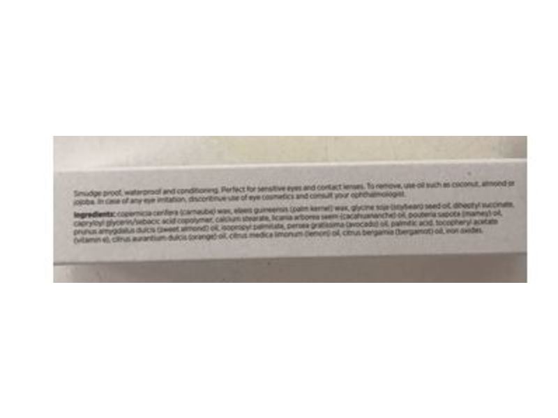 Ere Perez Avocado Waterproof Mascara, Black, 10 mL