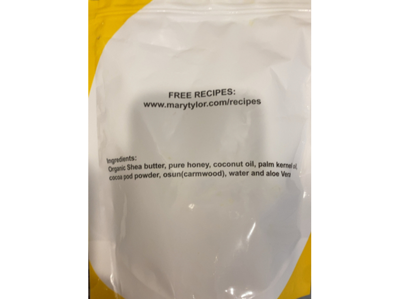 Mary Tylor Naturals African Black Soap, Raw Black, 8 oz