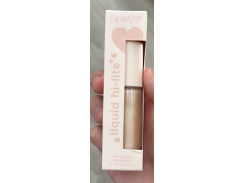 Colourpop Hi-Lite Dewy Liquid Highlighter, Sugar Donut, 0.38 fl oz/10.9 g