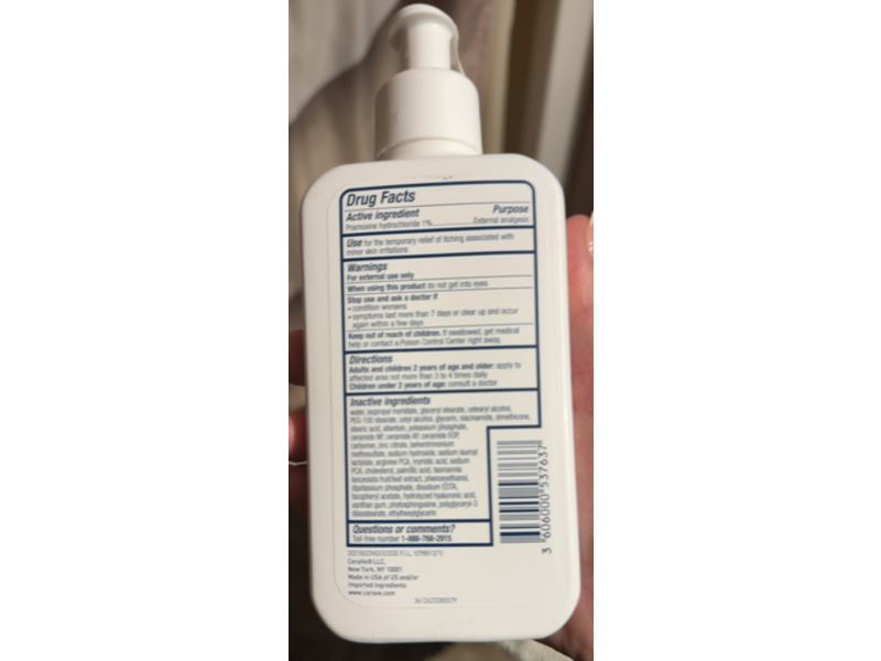 CeraVe Itch Relief Moisturizing Lotion, 8 fl oz|237 mL