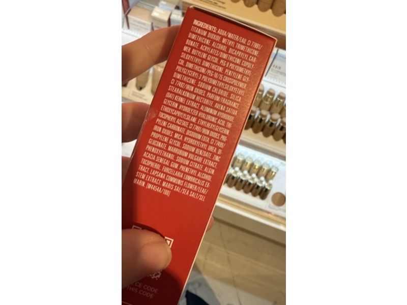 Clarsins Paris Skin Illusion Hydrating Foundation, 100 C, 1 fl oz/30 mL