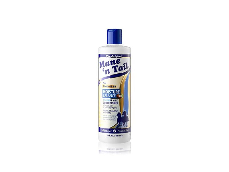 Mane 'n Tail Moisture Balance Conditioner, Coconut Milk, 20 fl oz/591 mL