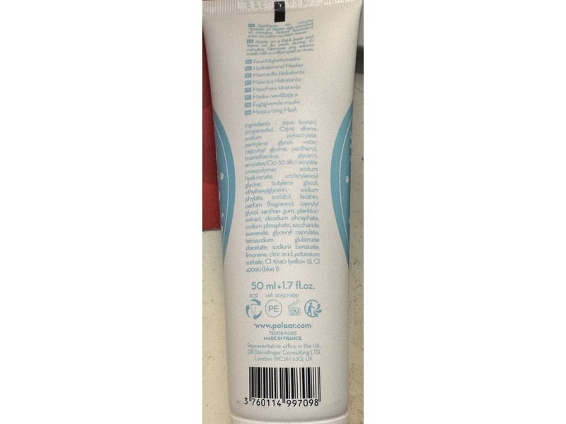 Polaar Ice Source Ultra Moisturizing Mask Iceberg Water, 1.7 fl oz/50 mL
