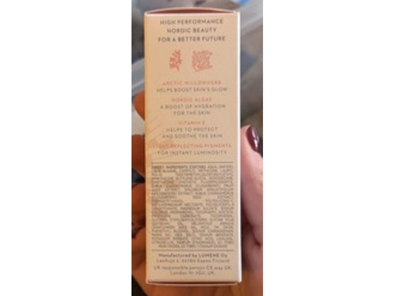 Lumene Invisible Illumination Instant Illuminizer, Golden Hour, 0.5 fl oz/15 mL