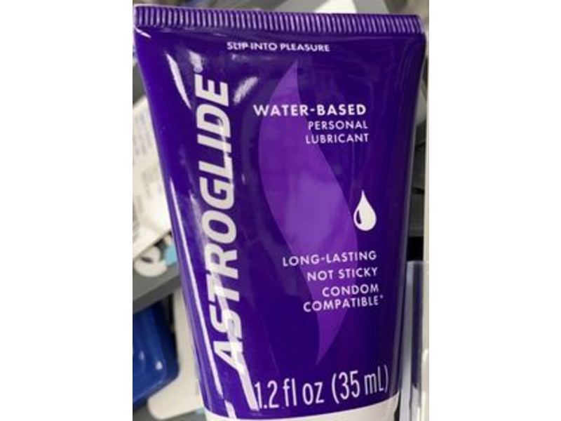 Astroglide Water-Based Personal Lubricant, 1.2 fl oz/35 mL