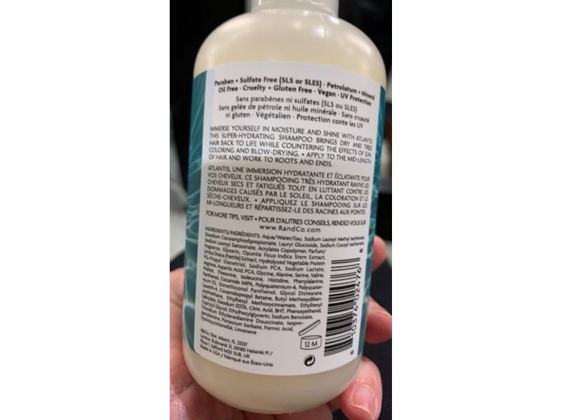 R+Co Atlantis Moisturizing B5 Shampoo, 8.5 fl oz/241 mL
