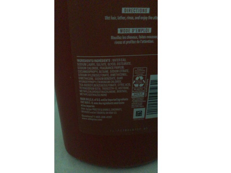 Old Spice 2 In1 Shampoo & Conditioner, Swagger, 39.9 fl oz/1.18 L