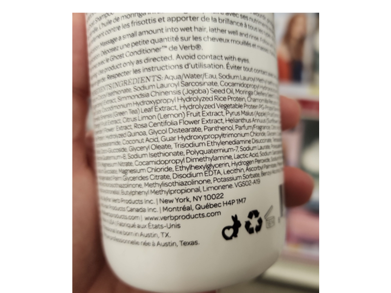 Verb Ghost Shampoo, 12 oz/355 mL