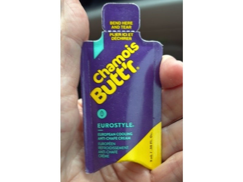 Chamois Buttr Eurostyle Anti-Chafe Cream, 0.30 fl oz/90 mL