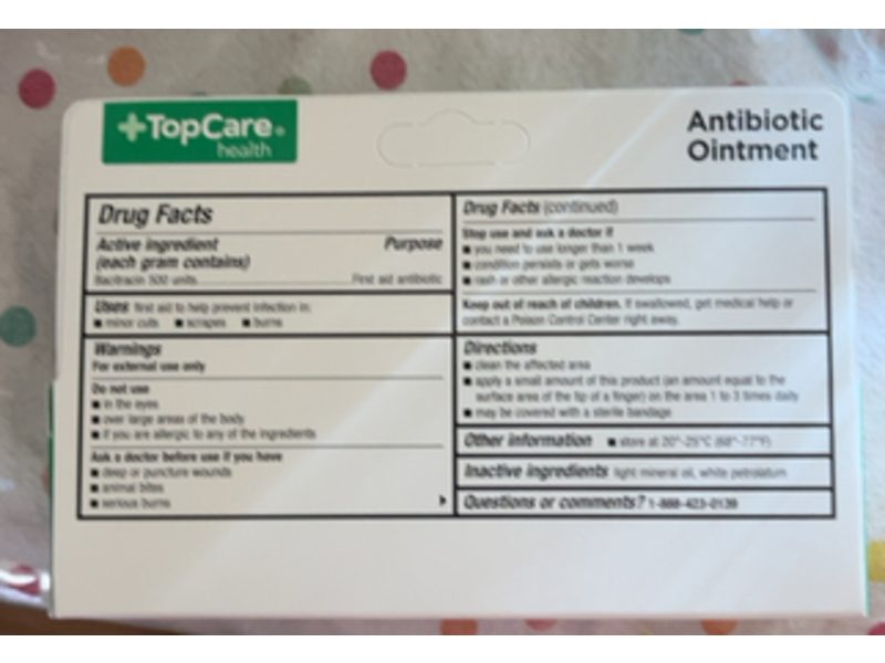 TopCare Health First Aid Antibiotic Ointment, 1 oz/28 g