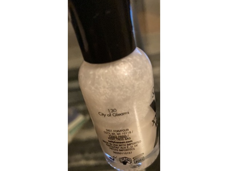 Sally Hansen Xtreme Wear Nail Color, 130 City of Gleams, 0.4 fl oz/11.8 mL