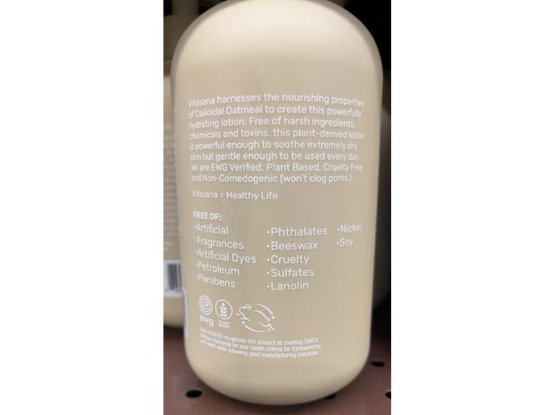 Vitasana Hand & Body Lotion, 16 fl oz/473 mL