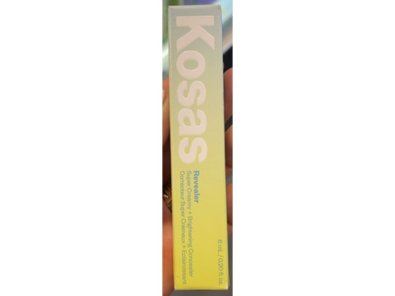 Kosas Revealer Super Creamy + Brightening Concealer, Tone 7.5, 0.20 fl oz/6 mL
