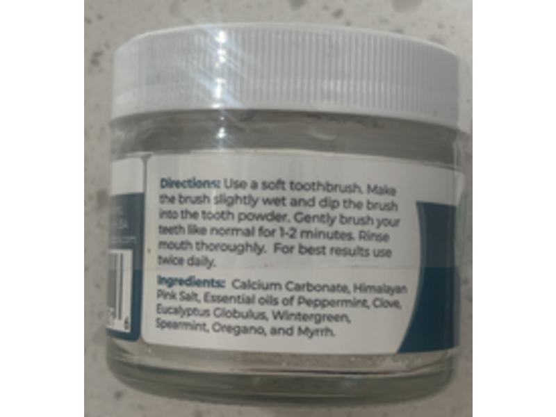 Viva Doria Natural Tooth & Gum Powder, 1.5 oz/85 g