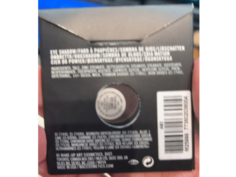 M.A.C Eyeshadow Pro Palette, Charcoal Brown, 0.05 oz/1.5 g