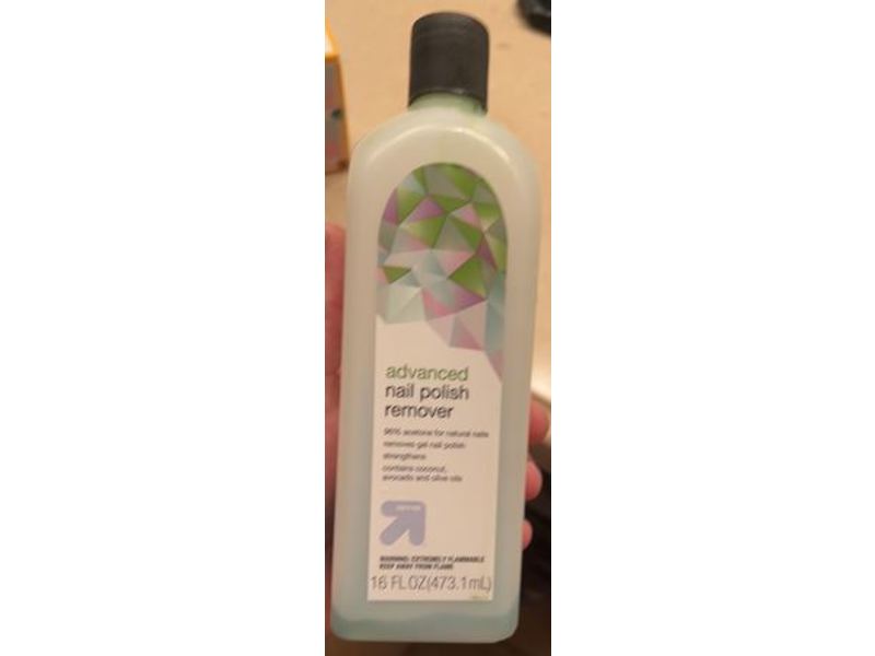 Up & Up Advanced Nail Polish Remover, 16 fl oz/473 mL