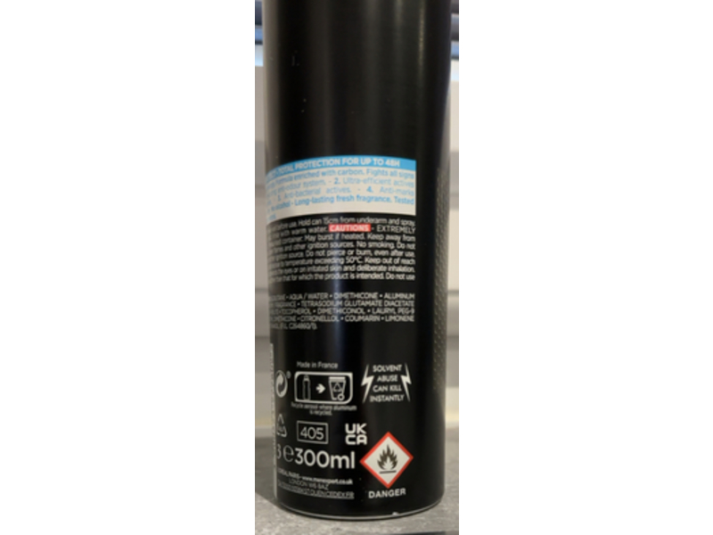 L'Oreal Men Expert Carbon Protect Antiperspirant 5 In 1, 300 mL