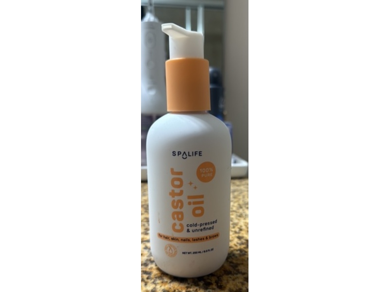 SpaLife Castor Oil, 8.5 fl oz/250 mL