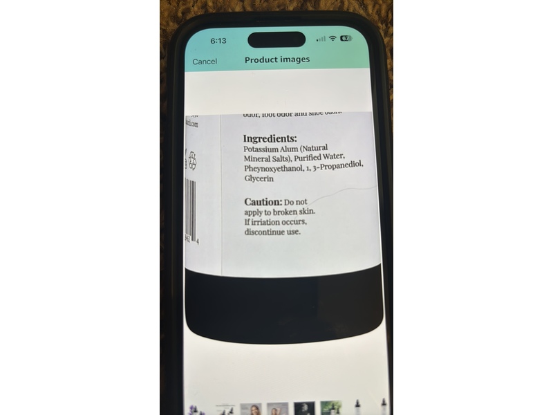 Nakd. Thai Crystal Deodorant Mineral Salt Spray Set, Pack Of 2