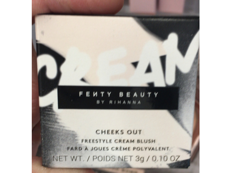 Fenty Beauty Cheeks Out Freestyle Cream Blush 01 Fuego Flush, 0.10 oz/3 g