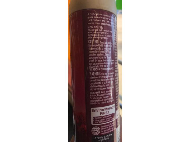 Glade Air Freshener Spray, Peaceful Rose & Sandalwood, 8 oz/227 g, Pack Of 2