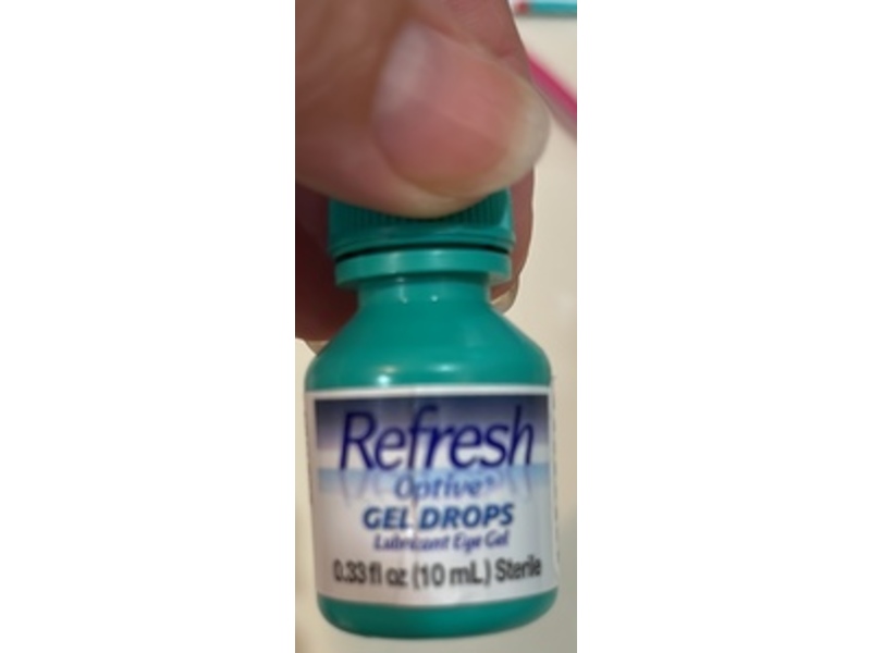 Refresh Optive Lubricant Eye Gel Drops, 0.33 fl oz/10 mL