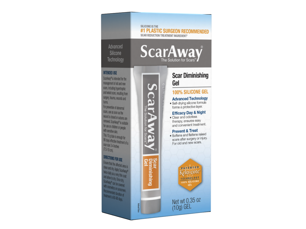 ScarAway Scar Diminishing Gel, 0.35 oz Ingredients and Reviews