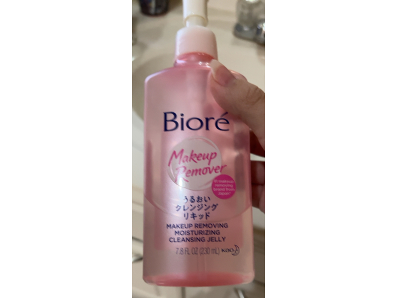 Biore Makeup Remover Moisturizing Cleansing Jelly, 7.8 fl oz/230 mL