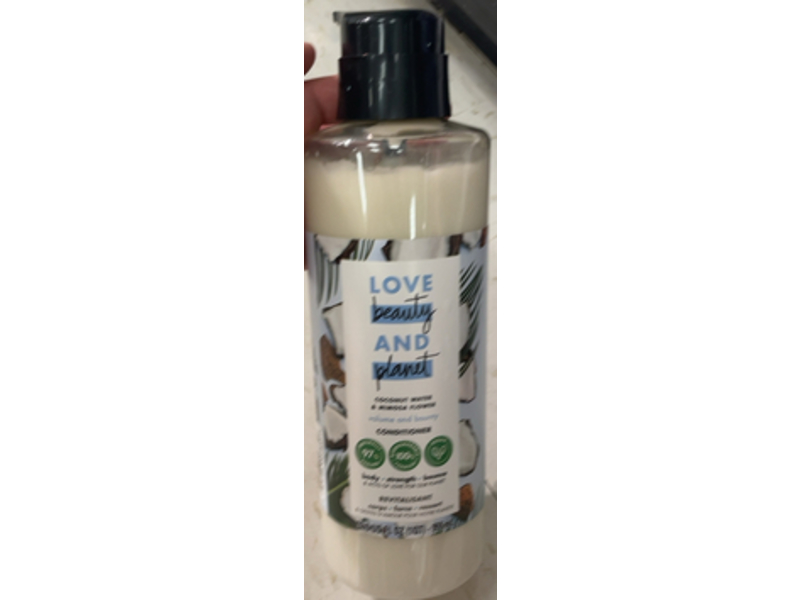 Love Beauty & Planet Volume & Bounty Conditioner, Coconut Water & Mimosa, 32.3 fl oz/955 mL