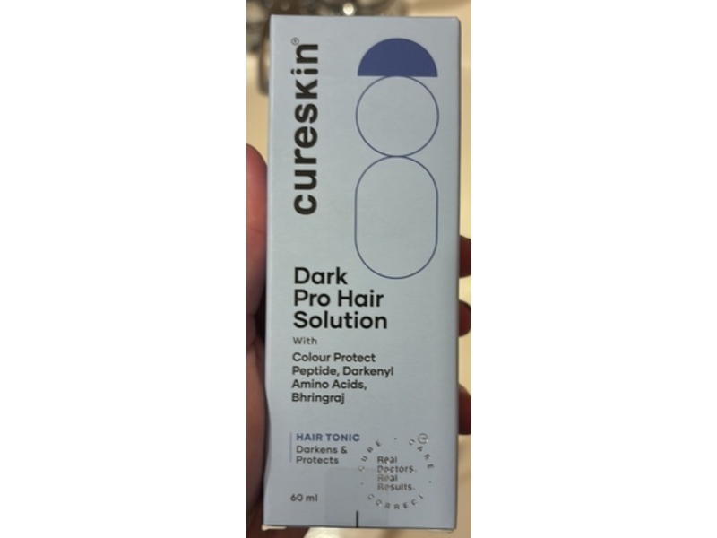 Cureskin Dark Pro Hair Solution, 2.02 fl oz/60 mL