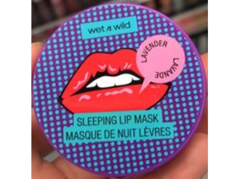 Wet N Wild Perfect Pout Sleeping Lip Mask, Lavender, 0.21 oz / 6 g