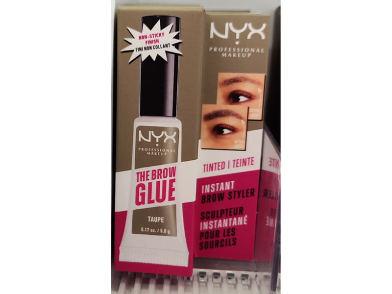Nyx Professional Makeup The Brow Glue, Taupe, 0.17 oz/5.0 g
