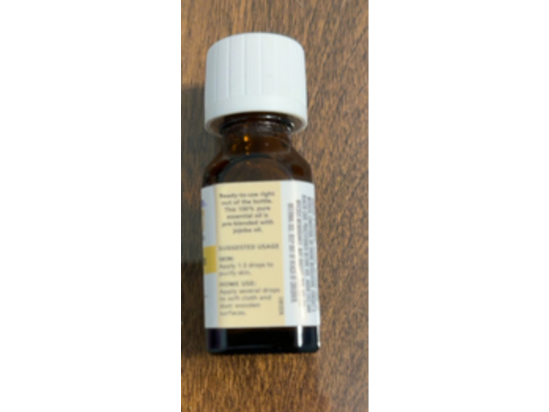 Aura Cacia Lemon Balm, 0.5 fl oz/15 mL