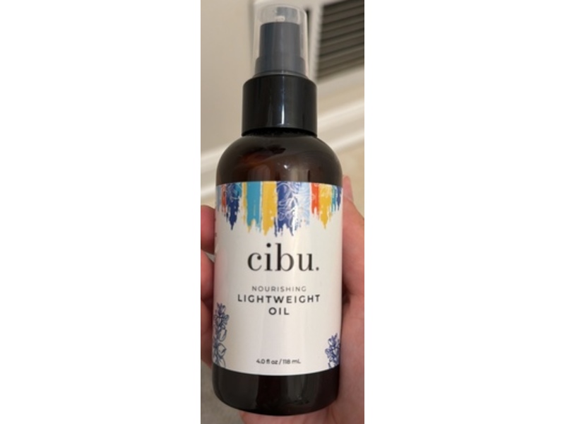 Cibu Nourishing Lightweight Oil, 4 fl oz/118 mL