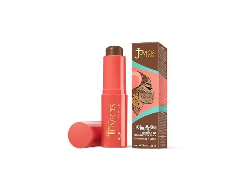 Juvia's Place I Am My Skin Hydra-Tint Foundation Stick, 6 Namibia, 0.35 oz/10 g