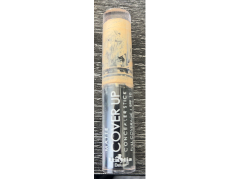 Italia Deluxe Matte Cover Up Concealer Stick, CS04 Natural, 0.15 oz/4.3 g