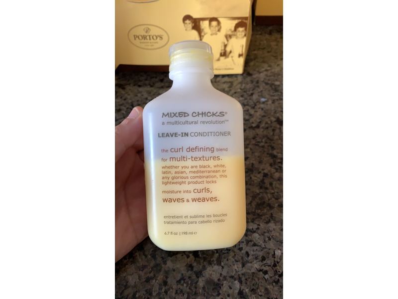 Mixed Chicks Curl Defining & Frizz Eliminating Leave-In Conditioner, 6.7 fl oz/198 mL