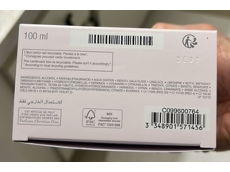 Dior Miss Eau De Parfum, 100 mL