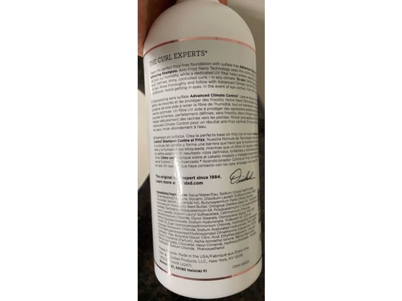 Ouidad Advanced Climate Control Defrizzing Shampoo, 33.8 fl oz/1 L
