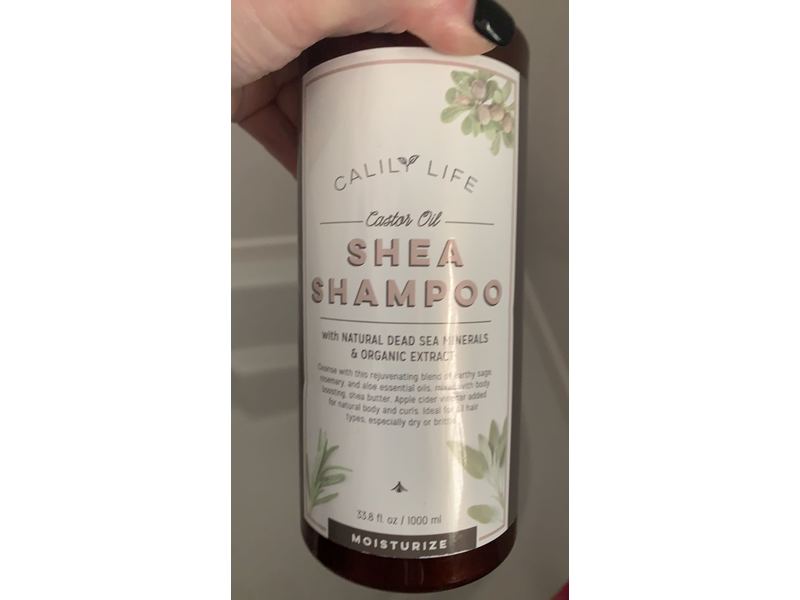 Calily Life Shea Shampoo & Conditiner Set, Castor Oil, Moisturize, 33.8 fl oz/1000 mL Each